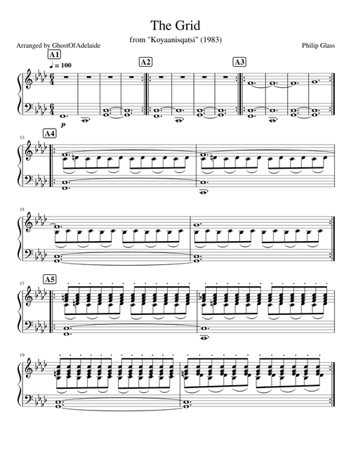 Philip Glass - The Grid