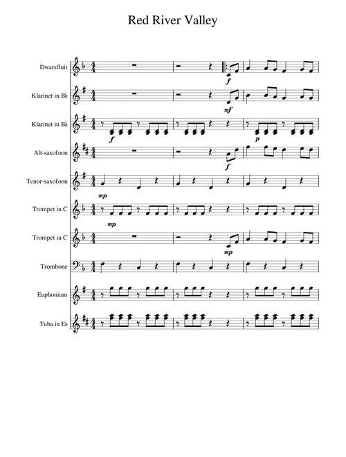 Red River Valley - Misc tunes