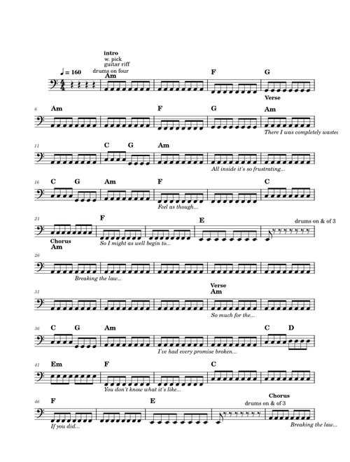 Breaking the law - Judas Priest