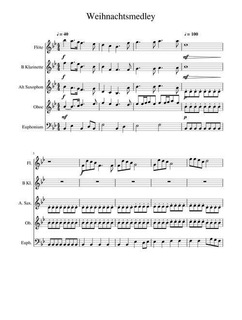 Weihnachtsmedley / Christmas medley
