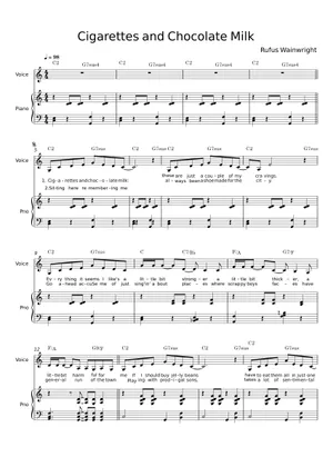 cigarettes and chocolate milk Stream (Reprise) by Rufus Wainwright Rufus Wainwright - Cigarettes And