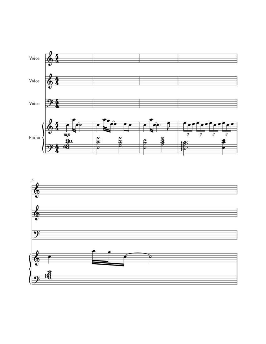 Pvg Score A Sheet music for Piano, Vocals (Solo) | Musescore.com