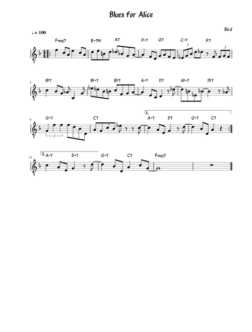 blues for alice