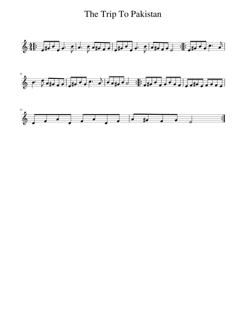 The Trip To Pakistan Sheet Music For Piano Solo Easy MuseScore the-trip-to-pakistan-sheet-music-for-piano-solo-easy-musescore