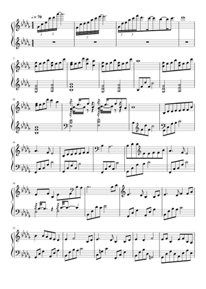 大鱼(Big Fish) - 周深(Zhou Shen) Sheet Music for Piano, Violin