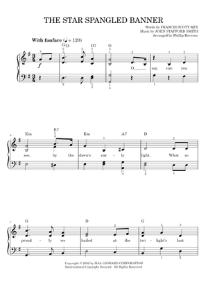 The Star Spangled Banner – Francis Scott Key Sheet Music for Trombone ...