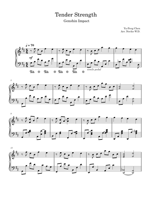 Tender Strength – Yu-Peng Chen