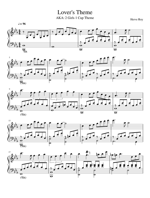 Lover's Theme - Herve Roy