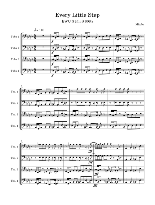 Every little step I take – D. B. Towner