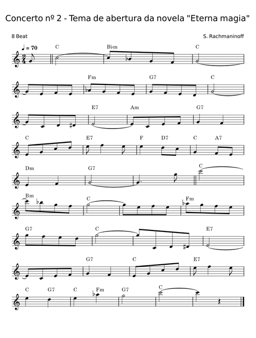 Concerto nº 2 - S. Rachmaninoff