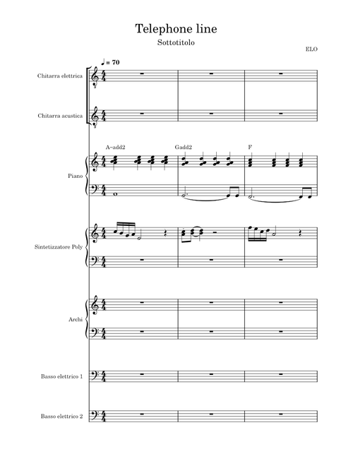 Telephone line – Electric Light Orchestra