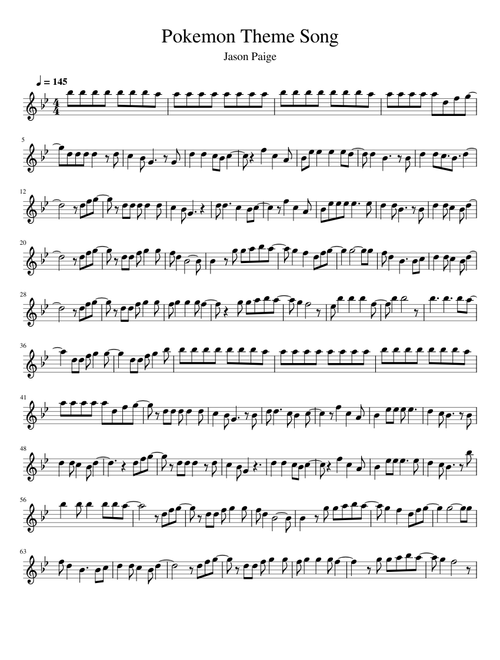 Pokemon Theme Song (Flute)