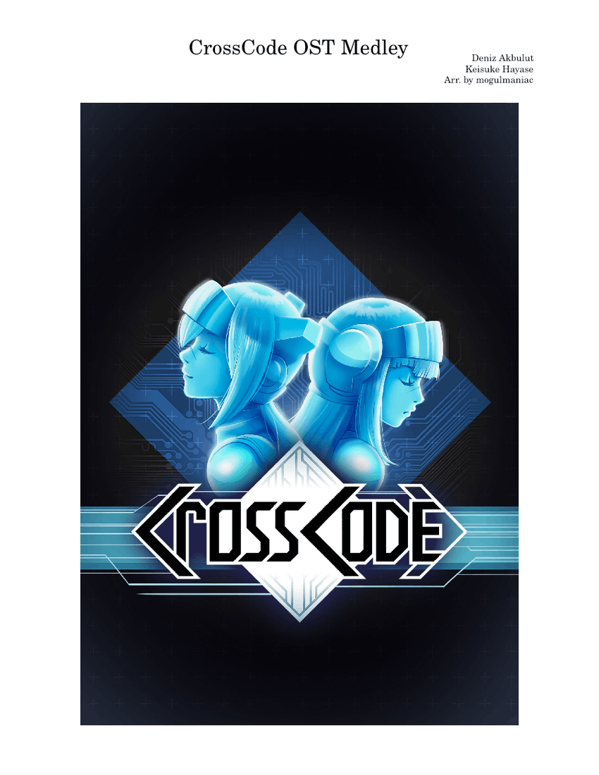 CrossCode OST Medley [Solo Piano] Sheet Music for Piano (Solo ...