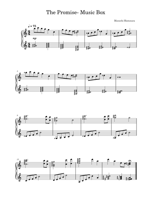 FINAL FANTASY XIII - The Promise – Masashi Hamauzu