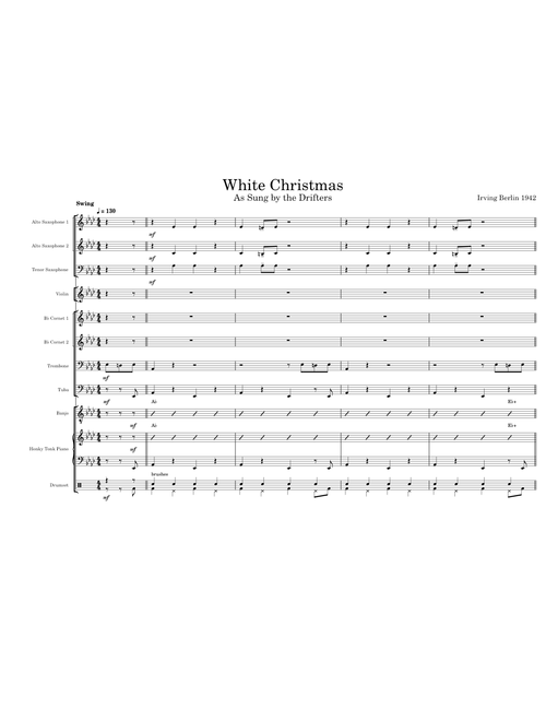 DANCE BAND-White Chirstmas