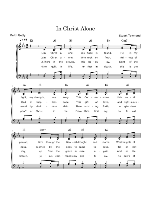 In Christ Alone