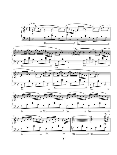 George Winston sheet music by abbyh0610 | Play, print, and