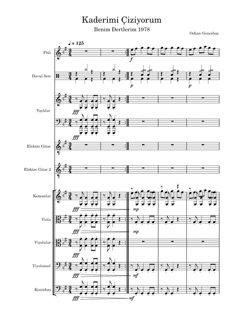 Kaderimi çiziyorum – Orhan Gencebay