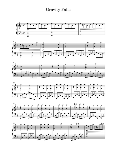 Gravity Falls Theme