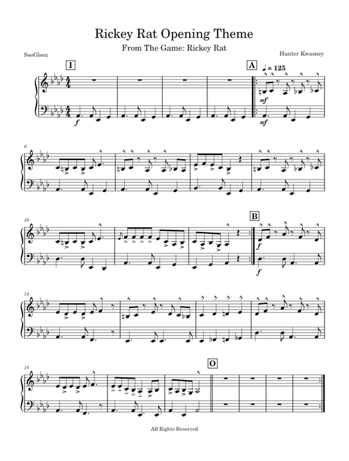 Rickey Rat Opening Theme
