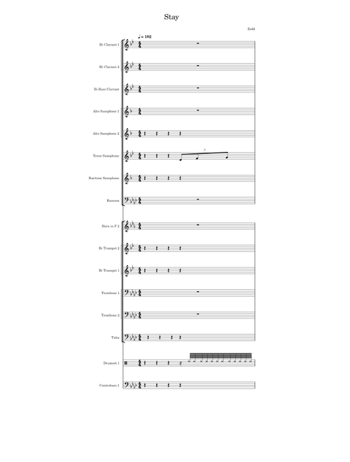Stay – Zedd Zedd - Stay (Band Version)