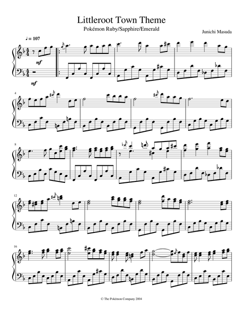 Littleroot Town Theme