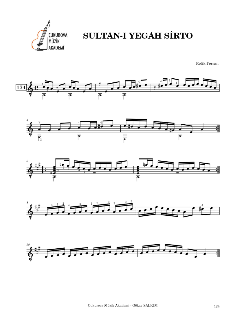 33 SULTAN I YEGAH S RTO Sheet Music For Guitar Solo Musescore 33-sultan-i-yegah-s-rto-sheet-music-for-guitar-solo-musescore