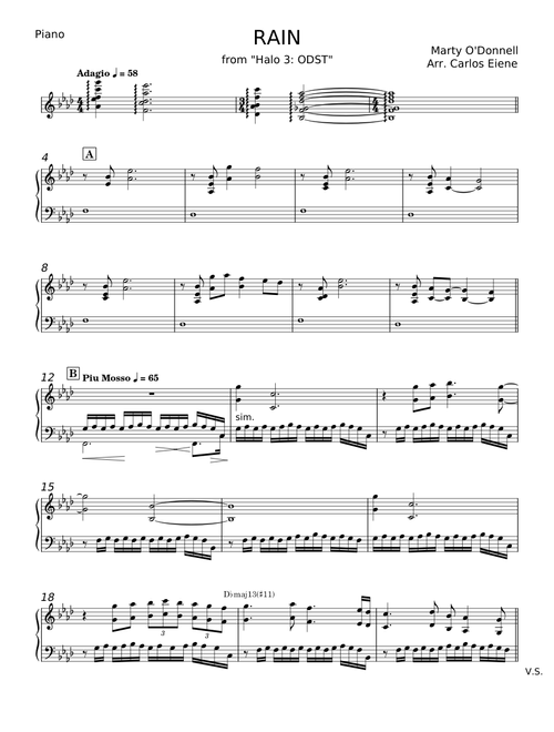 Rain - Martin O'Donnell