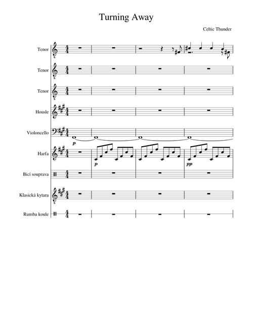 Turning Away - Celtic Thunder