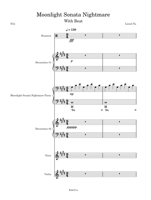 Moonlight Sonata Nightmare