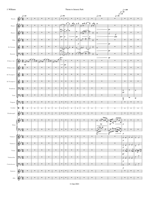 Jurassic Park Theme – John Williams