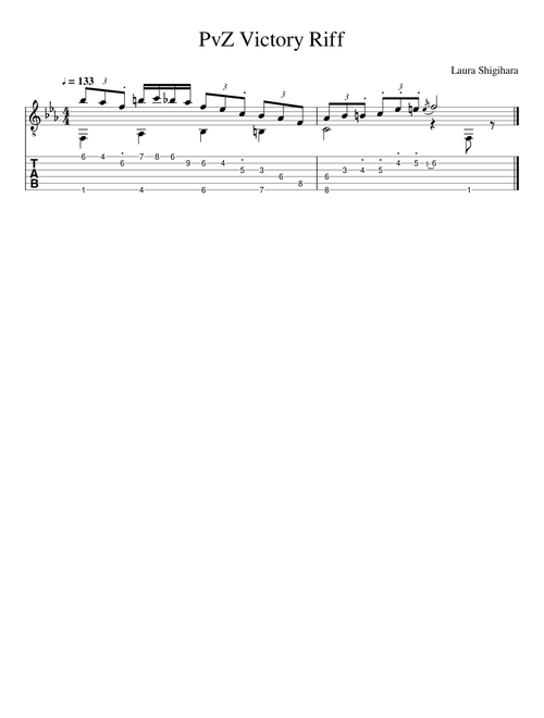 PvZ Victory Riff