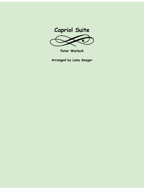 Capriol Suite (Arr. Lena Seeger) - Peter Warlock (String Quartet)