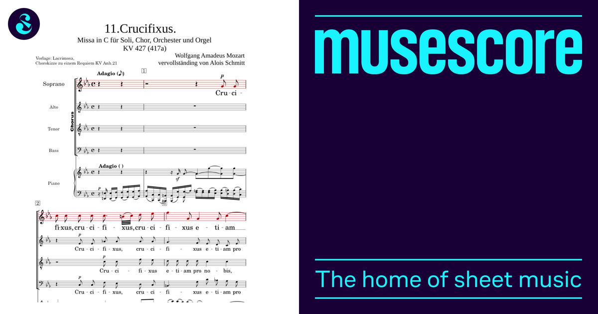Mass in C Minor, K.427/417a - 11. Crucifixus (Soprano voice) by