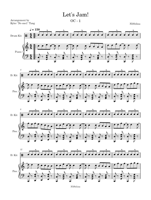 Let's Jam! OC - 1 – N3Selina