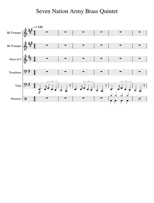 Seven Nation Army Brass Quintet
