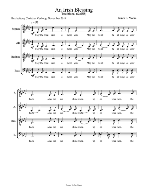 An Irish Blessing (Piano)