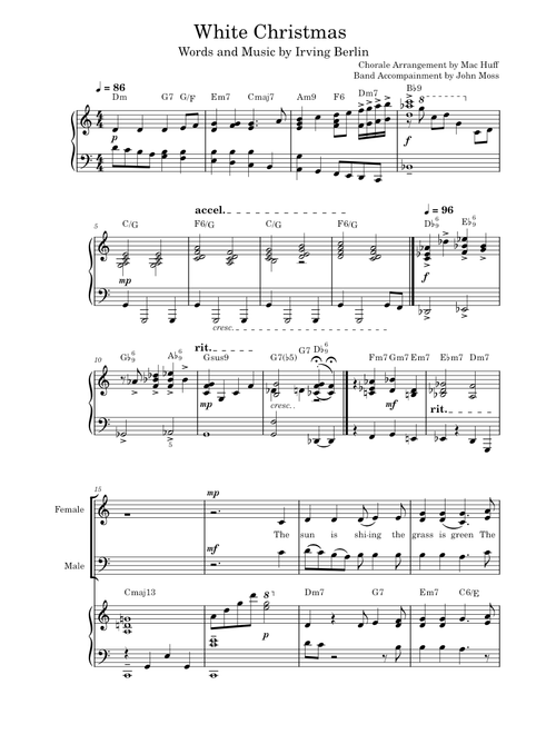 White Christmas – Irvin Berlin
