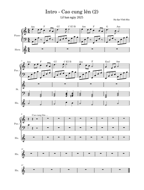 Intro - Cao cung lên (2)