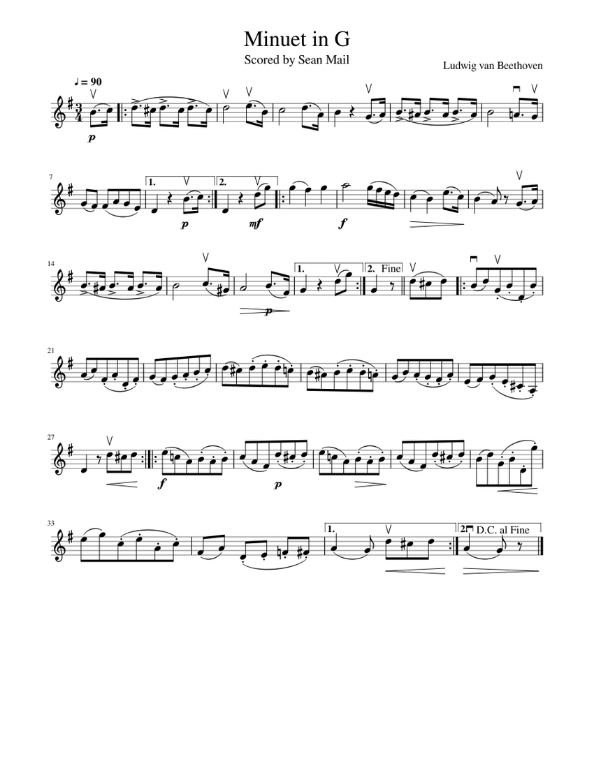 Minuet in g beethoven cello cheap