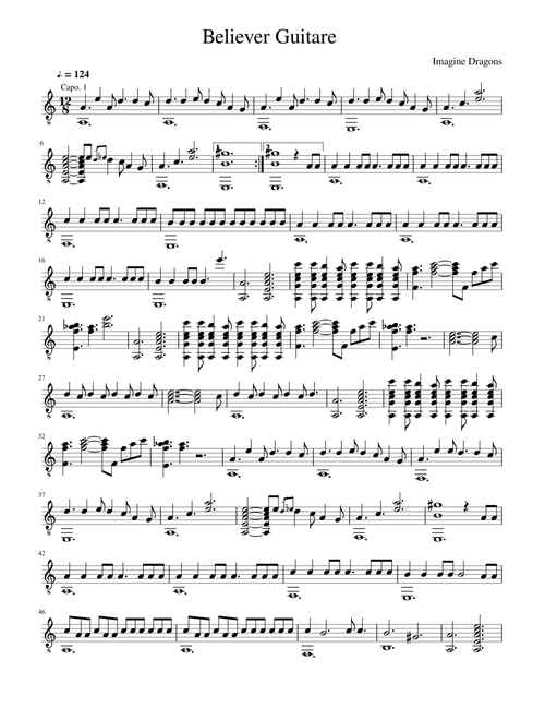 Believer Guitare