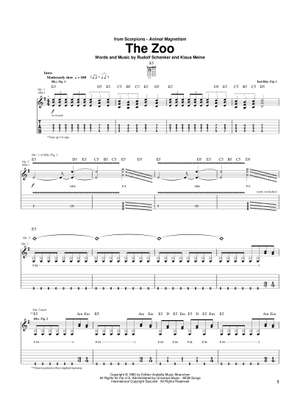スコーピオンズ　ギター譜 スコーピオンズ (SCORPIONS) / CATCH YOUR TRAIN バンド・スコア
