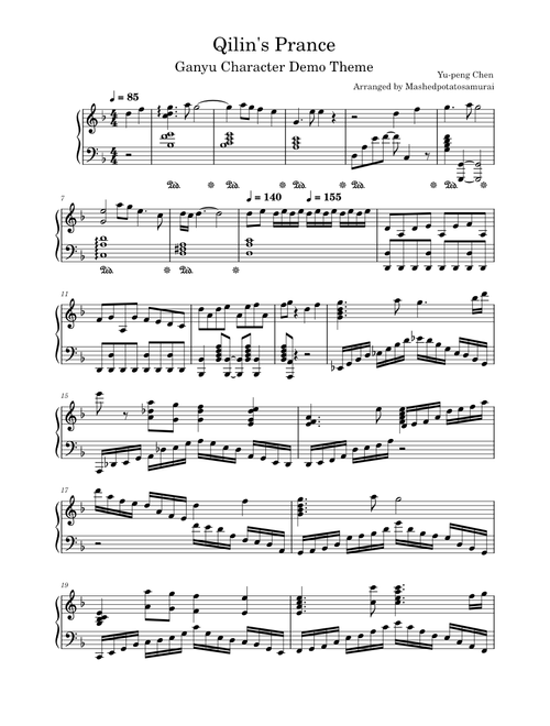 Qilin's Prance (Ganyu Character Demo Theme)
