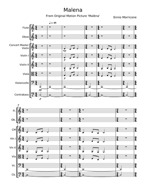 Malèna - Ennio Morricone