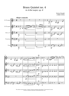 Free Victor Ewald sheet music | Download PDF or print on MuseScore.com