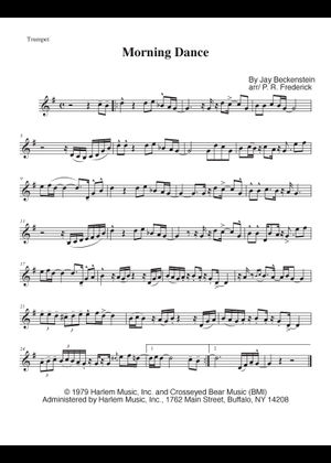 Play Official version of Morning Dance Sheet Music by Spyro Gyra