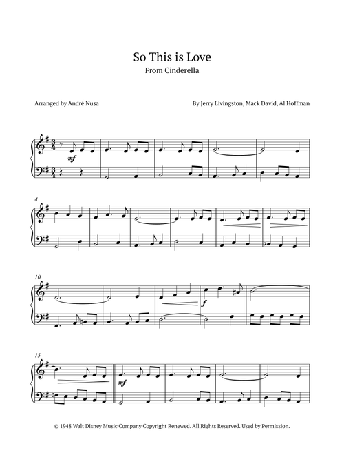 So This Is Love (Arr. André Nusa) - James Ingram (Piano Solo)