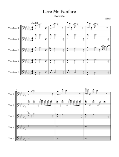Love Me Fanfare