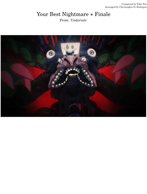 Your Best Nightmare + Finale – Toby Fox
