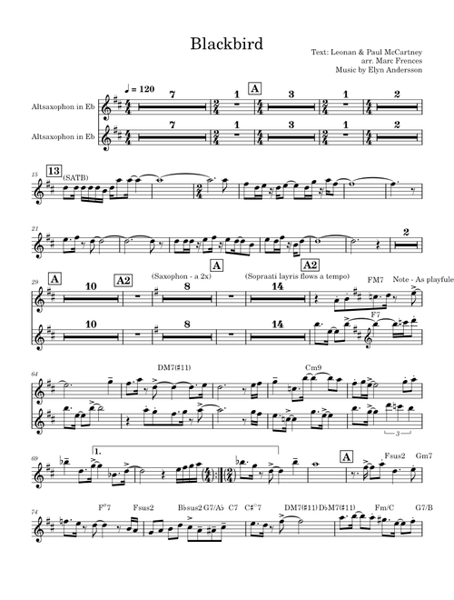 Blackbird – The Beatles